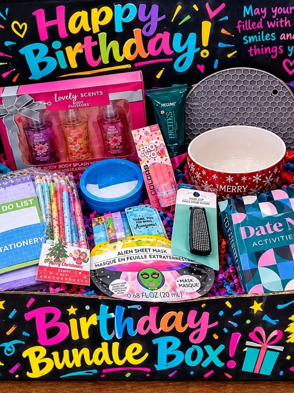 Kayla's Birthday Bundle Box 1 - Assorted Self Care And More Bundle